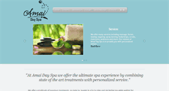 Desktop Screenshot of amaidayspa.com